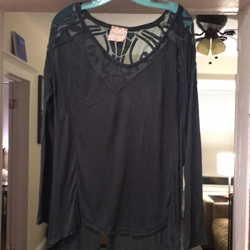 Free People high low shirt